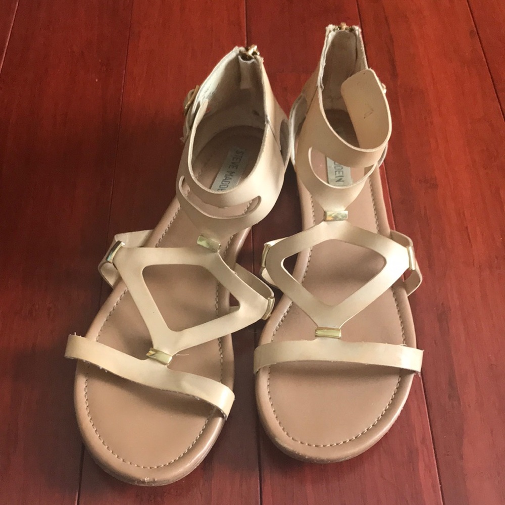 Tan sandals